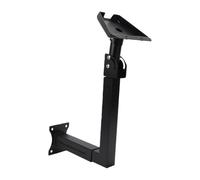 Tbest Supporto da Parete Telescopico per Antenna Parabolica, Kit di Montaggio Regolabile e Rotante con Adattatore per Tubo, Supporto per Cavi, Compatibile con Standard 4 4X Gen 3