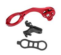 Tbest Supporto per Computer da Bici Supporto per Manubrio della Bicicletta Accessorio per Ciclismo per Estensione Stelo in Lega di Alluminio per Manubrio (Per computer Bairuiteng)