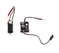 Tbest Supporto per Motori Spazzolato RC, Aggiornamento 30A ESC Spazzolato e Combinazione Motore 50t 050 Set per Assiale SCX24 AX24 1/24 Auto RC