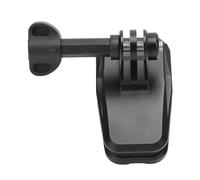 Tbest Supporto per Parabrezza per Action 4/5 Camera Moto Veicolo Elettrico Base in Lega di Alluminio a Forma di L Cuscinetti in Silicone Regolabili a 180 Gradi
