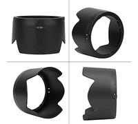 Tbest Supporto per Paraluce per Fotocamera, Professionale, Durevole, Antiriflesso, per Controllo della Luce, per AF S DX 1755 Mm F28G, in Plastica nera.