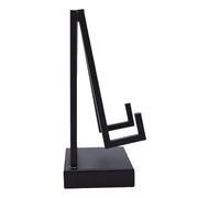 Tbest Supporto per Piastra Supporto per Cavalletto da Tavolo per Esposizione Cornice Moderna per Libri per Opere d'arte Robusta Base in Metallo Decor