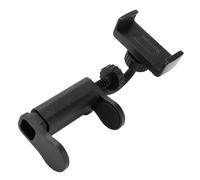 Tbest Supporto per Telefono per Chitarra, Braccio a Morsetto Retrattile Regolabile per Chitarre Spesse da 6 a 10,5 Cm, con Bracci di Supporto per Smartphone, Ukulele per Basso