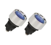Tbest Switch di Accensione del Motore DC12V 50A Pulsante Pulsante Interruttore di Avviamento RVS Yachts Boats Racing Cars (BLUE)