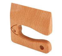 Tbest Taglierina in Legno per Bambini Giocattolo Sicuro per Frutta e Verdura per i più Piccoli Tipo di Pesce Utensili da Cucina Montessori Design Ergonomico Giocattolo da Cucina in Legno di Faggio
