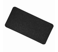 Tbest Tappetino da Scrivania in Poliestere 68X33 Cm per PC Portatile da Ufficio, Tappetino da Tavolo per Computer Antistatico e Antipolvere con Base Antiscivolo, Isolamento Termico e Assorbimento