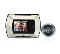 Tbest Telecamera per Spioncino Elettrico Digitale TFT LCD da 2,4" con Immagine Chiara 300000 Installazione Fai da Te Avviso di Bassa Potenza per la Sicurezza Domestica