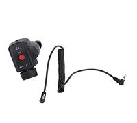 Tbest Telecomando a Videocamera LENS Zoom della Fotocamera Professionale con Cavo Jack da 2,5 Mm Senza Batteria Richiesto Camion Compatibili in Plastica Nera
