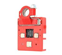 Tbest Terminale di Distribuzione Batteria per Auto Ad Alte Prestazioni 32V 400A Connettore a Testa di Palo con Prese per Fusibili Tripli per 4WD e Roulotte Costruzione in Metallo ABS