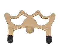 Tbest Testa del Ponte della Piscina - Supporto per Poggia Biliardo Antiscivolo a Croce con Particelle di Plastica, Accessorio per Biliardo in Metallo per Colpi (Forcella colloidale Bassa)