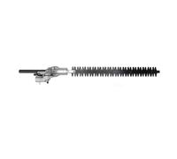 Tbest Testa del Trimmer di Siepe Durevole Costruzione in Acciaio di Manganese, Strumento Versatile da Giardino, Design Multi-angolo Regolabile, 55 Cm, Tosaerba della Mietitrice per Taglieri di a