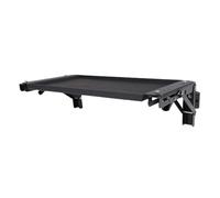 Tbest Toolbox Folding Table, Compact Folding Workbench | Design portatile,Alluminio rivestito in gomma,Compatibile con Packout,Stoccaggio sicuro degli attrezzi,Postazione di lavoro