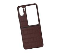 Tbest Trova la Custodia per Flipphone N2 per Trovare una Custodia in Pelle e Telefono Pieghevole Flipleather N2, in Pelle Vera e Propria Copertura Ione del Telefono Pieghevole per Trovare Flip
