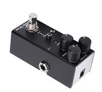 Tbest Ultimate Drive Pedale Effetto per Chitarra Elettrica True Bypass Overdrive con Risposta dell'amplificatore Valvolare 3 Controlli a Manopola Guadagno Volume Singolo DC 9V