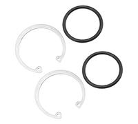 Tbest Valvola di Scarico Sostituzione C O-ring Elevata Durezza Resistente Alla Temperatura Accessorio a Montaggio Diretto per Adattatore Flangia HKS BOV Robusto Materiale in Gomma in