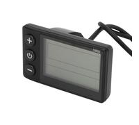Tbest Visualizza LCD Pannello di Controllo dello Scooter Elettrico, Contachilometri del Tachimetro, Display Scooter con Display in Linguaggio Multiplo, Sicurezza di Guida Avanzata per Alimentazione