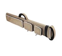 Tbest X 4 Custodia da Biliardo Borsa per il Trasporto di Bastoncini da Biliardo con Tracolla e Maniglia Custodia da Color Kaki Scomparti per Borsa per Bastoncini da Due per Ospitare le estremità