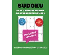 TBI Sudoku Puzzle Book: Sudoku with Easy to Read Print about TBI, Cognitive Activities, Cognitive Therapy, and more | 6X9 inches, 114 pages | 50+ ... Therapy, Relaxation and Memory Strengthening