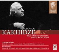 Johannes Brahms Djansug Kakhidze: Brahms/Grieg (CD) Album