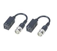 TBK Coppia di balun passivo con Tubo da 6 cm per telecamere HD-TVI