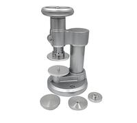 Tbkoeudhg E25 Pressa con coperchio per orologi a vite, strumenti di riparazione universali per chiusura di casse per orologiai, Argentato, E25