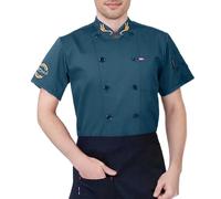 TBloevwlh Costume da topo, cappello da chef, costume da corsa, da uomo, boba grasso, camicia da cuoco per carnevale, carnevale, rattatoullie, cappello da chef, giacca da cuoco, cappello da cuoco da