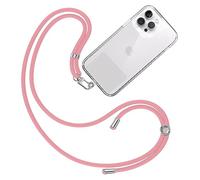 TBOC Cordino Catenella Laccio Strap Porta Cover [Rosa] per Telefono Cellulare da Collo - Tracolla Catenina con Cordini da Phone Cellulari Telefoni Accessori Universale Laccetti Donna Uomo