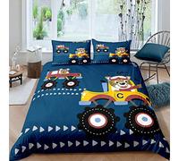 Tbrand Set di biancheria da letto con gatto blu reale, per adolescenti e singoli, per bambini, ragazze, gattini, gattini, copriletto, traspirante, moderno, decorazione della stanza, copripiumino 2 pezzi