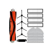 Tbrov Compatibile Compatibile con Mova L600 Z500 Robot Aspirapolvere Pezzi di Ricambio Accessori Rullo Spazzola Principale Laterale Filtro Hepa Straccio Panno(Set B)