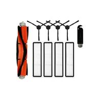 Tbrov Compatibile Compatibile con Mova L600 Z500 Robot Aspirapolvere Pezzi di Ricambio Accessori Rullo Spazzola Principale Laterale Filtro Hepa Straccio Panno(Set D)