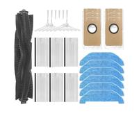 Tbrov Compatibile Compatibile con Neakasa NoMo N3 / RS0100WA Rullo Spazzola laterale Filtro Mop Panni Sacchetto for la polvere Robot Aspirapolvere Accessorio Parte(Set P)