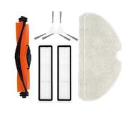 Tbrov Compatibile con Compatibile con Dreame F9 PRO / D10S / D10S PRO Spazzola Laterale a rulli Filtro Panni for mocio Straccio Robot Aspirapolvere Accessorio Pezzo di Ricambio(Set K)