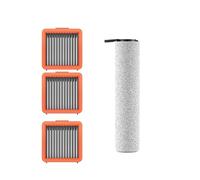 Tbrov Compatibile con il kit filtro HEPA for spazzola a rullo Uwant D100 D5, accessori for aspirapolvere, filtro spazzola principale di ricambio.(4pcs Set)