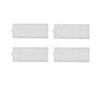 Tbrov Pezzi di Ricambio compatibili con Tefal Rowenta X-PLORER Serie 75S RR8577WH Spazzole di Ricambio Robot Aspirapolvere Accessori Filtro Hepa(4 Filters)