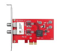 TBS6281 Scheda PCIe ricevitore TV DVB-T2/T Dual Tuner,TBS6281 Scheda PCIe ricevitore TV DVB-T2/T Dual Tuner, updated version of TBS6280.