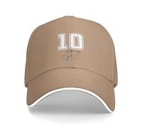 TBSANIN Berretto da Baseball Cool Maradonas Calcio Numero 10 Donne Uomini Personalizzato Regolabile Adulto Argentina Calcio Cappello papà Estate Regalo