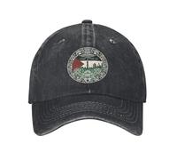 TBSANIN Cappello da Baseball Bandiera della Palestina al Aqsa al Quds Gerusalemme Sole Palestra All'aperto Cappello Trucker Lavato Regolabile Cappello da Uomo Design Regali