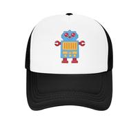 TBSANIN Cappello da Baseball Marmalade Boy Blue Robot Summer Mesh per Mens Unisex Femminile Beach Golf Hat Peaked cap Regali