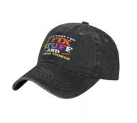 TBSANIN Cappello da Baseball Questo è Quello Che Faccio, aggiusto Le Cose e so Le Cose Baseball papà Regolabile all'aperto per Uomo Donna Cappello da Cowboy Regali