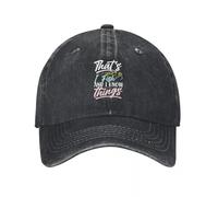 TBSANIN Cappello da Baseball Unisex Questo È Quello Che Faccio Pesco E So Le Cose Stampato Regolabile Trucker Cappello papà Baseball Snapback cap Regali