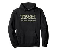 TBSH - Il Buck Si Ferma Qui Felpa con Cappuccio