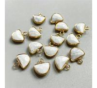 TBSKUY Ciondoli in pietra naturale sfaccettata da 6x10 mm, perline di calcedonio e occhio di tigre, perline di energia curativa Reiki per la creazione di gioielli - 24. Howlite - 3 pezzi