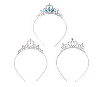 TBUQNZA 3 Pezzi Tiara Corona di Cristallo,Womens Bridal Tiara, Diadema con Strass Pettine per Donna,Wedding Tiara,per la Cerimonia Nuziale Coroncina Prom Dresses Pageants Princess Compleanno Parties
