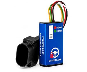 TBVPARTS Modulo diagnostico ESL - Sistema di bloccaggio del piantone dello sterzo - Compatibile con Captur I, Clio IV, Laguna III, Mégane II, III, Escénic III, Espace IV
