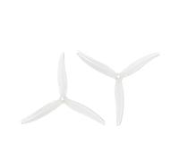 TBXwsofl 10 coppie lotto SL 5130 Elonatore 5 pollici per droni Multirotor Freestyle RC Quadcopter Aereo fai -da -te Compatibile con controller di volo comuni(1.5mm holeMilk White)
