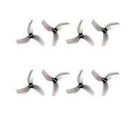 TBXwsofl 4CW 4CCW D63 1.5mm 5 3 3 fori CW CCW per 1105 1108 motore fai da te RC Racing Drone(D63 3-Blades Gray)