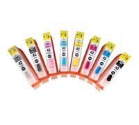 TBXwsofl Cartuccia a inchiostro ricaricabile vuoto CIS CIS Set per serie CLI-42 compatibile con Pro100 1SET 8pcs con chip una volta