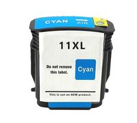 TBXwsofl Cartuccia d'inchiostro compatibile con H-11 compatibile con 10 11 C4844A Designjet 100 K500 K850 1000 modelli di stampante per numero di parte H-11(C 1PCS)