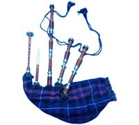 TC Cornamusa Scozzese Palissandro Argento Virole/Cornamuse Argento/Cornamusa