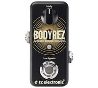 TC Electronic BODYREZ ACOUSTIC PICKUP ENHANCER Pedale per chitarra acustica compatto per il buono del pickup acustico con tono di qualità da studio e soppressione del feedback